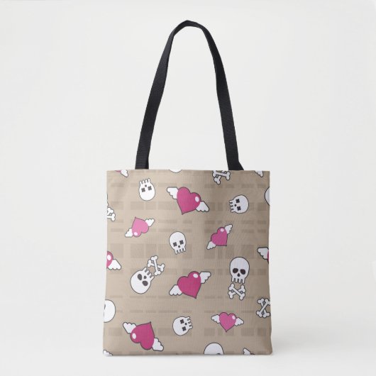 Schädel Tasche (Vorderseite)