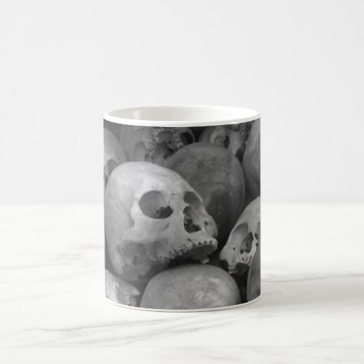 Schädel-Tasse Kaffeetasse (Mittel)
