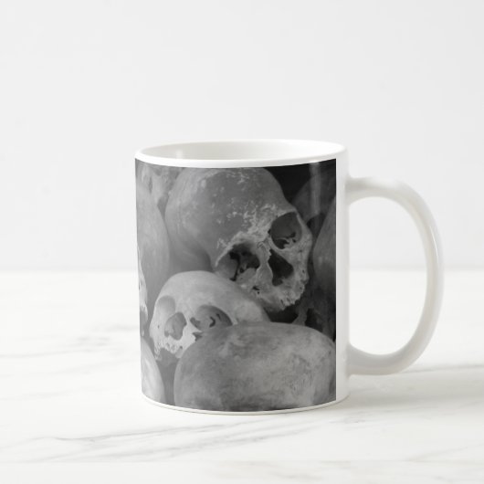 Schädel-Tasse Kaffeetasse (Rechts)