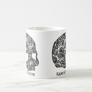 Schädel-Tasse - Standard Kaffeetasse