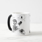 Schädel-Tasse Verwandlungstasse (Vorderseite Links)