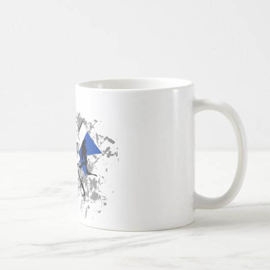 SCHÄDEL-TECHNOLOGIE-TAUCHER KAFFEETASSE (Rechts)
