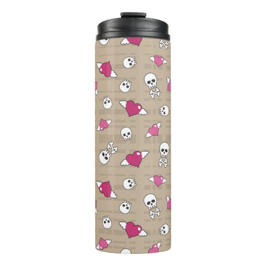 Schädel Thermosbecher (Vorderseite)