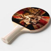 Schädel Tischtennis Schläger (Vorderseite)