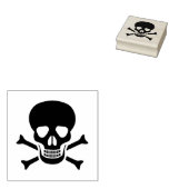 Schädel, Tod, Mensch, Schädel, Knochen, Halloween, Gummistempel (Stempel)