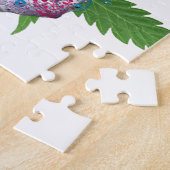 Schädel-Topf-Blatt verziert Puzzle (Seite)