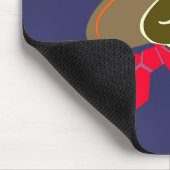 Schädel Totenkopf skull cowboy Mousepad (Ecke)