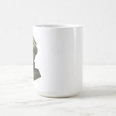 Schädel-Trio zum Anschauen Kaffeetasse (Mittel)