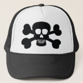 Schädel Truckerkappe (Vorderseite)