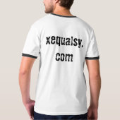 Schädel-u. Gewehr-Logo T-Shirt (Schwarz voll)