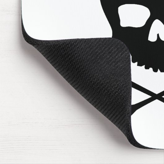 Schädel u. Knochen-Koch Mousepad (Ecke)