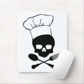 Schädel u. Knochen-Koch Mousepad (Mit Mouse)