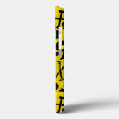 Schädel u. Knochen-Muster Case-Mate iPhone Hülle (Rückseite / Links)