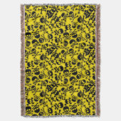 Schädel u. Knochen-Muster Decke (Vorderseite Vertikal)