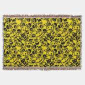 Schädel u. Knochen-Muster Decke (Vorderseite)