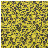 Schädel u. Knochen-Muster Stoff (Muster)