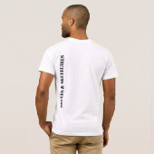 Schädel u. Skulegirls getragenes Schädel-Logo T T-Shirt (Schwarz voll)