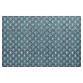 Schädel und Aquamarine Gotik Stoff (Yard (91,4 cm))