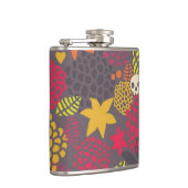 Schädel und Blumen Flachmann (Rechts)