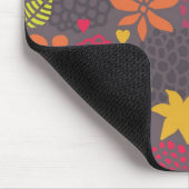 Schädel und Blumen Mousepad (Ecke)