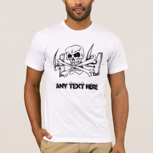Schädel und der T - Shirt der Männer der