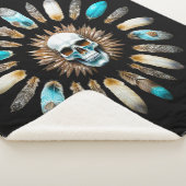 Schädel und Federn 01 Sherpadecke (3/4)