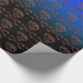 Schädel und gekreuzte Knochen #4 Geschenkpapier (Ecke)