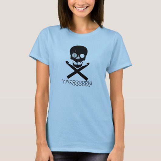 Schädel und Haken T-Shirt (Vorderseite)