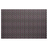 Schädel und Herzen Stoff (Fat Quarter (45,7 x 55,9 cm))