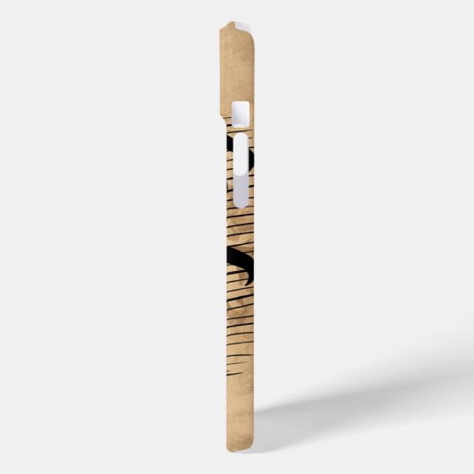 Schädel und Hinweise Case-Mate iPhone Hülle (Rückseite / Links)