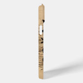 Schädel und Hinweise Case-Mate iPhone Hülle (Rückseite / Rechts)