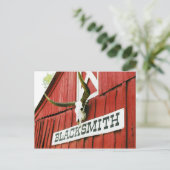 Schädel und Hörner Postkarte (Stehend Vorderseite)