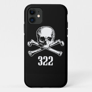 Schädel und Knochen 322 Case-Mate iPhone Hülle