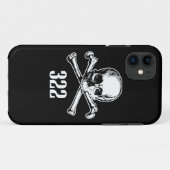 Schädel und Knochen 322 Case-Mate iPhone Hülle (Rückseite (Horizontal))
