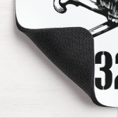 Schädel und Knochen 322 Mousepad (Ecke)