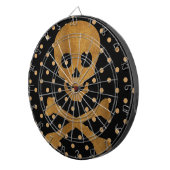 Schädel und Knochen Dartscheibe (Vorderseite rechts)