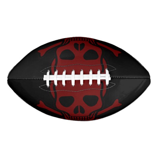 Schädel und Knochen Football (Vorderseite)