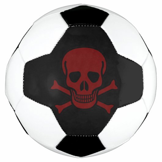 Schädel und Knochen Fußball (Vorderseite)