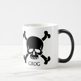 Schädel-und Knochen-Grog-Tasse Verwandlungstasse