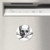 Schädel und Knochen Magnet (In Situ (Geschirrspüler))