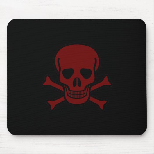 Schädel und Knochen Mousepad (Vorne)