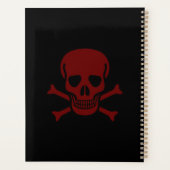 Schädel und Knochen Planer (Rückseite)