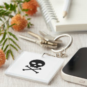 Schädel und Knochen Schlüsselanhänger (Vorderseite rechts)