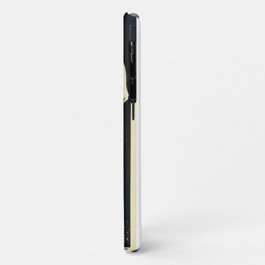 Schädel und Knochen schwarz Case-Mate iPhone Hülle (Hinten/Links)