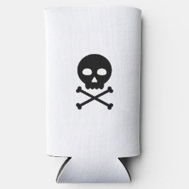 Schädel und Knochen Selters Dosenkühler