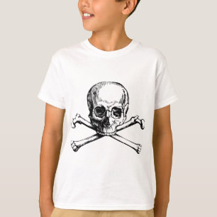 Schädel und Knochen T-Shirt