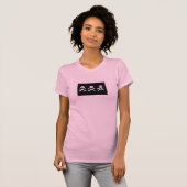 Schädel- und Knochenzeiten 3 T-Shirt (Vorne ganz)