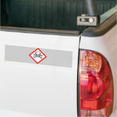 Schädel- und Krebsobensymbol Autoaufkleber (Auf Lkw)