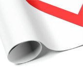 Schädel- und Krebsobensymbol Geschenkpapier (Rolleneckpunkt)