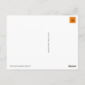 Schädel- und Krebsobgefährdung Postkarte (Rückseite)